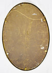 Vintage Brass Frame w/ Convex Glass