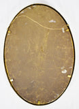 Vintage Brass Frame w/ Convex Glass