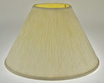 Vintage Textured Fabric Empire Lamp Shade