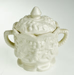 Vintage Ceramic Teapot and Serving Accessories - Group of 7