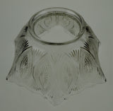 Victorian Style Pressed Glass Gas Light Shade
