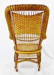 Victorian Larkin Company Wicker Rocking Chair