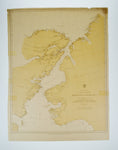 1885 Nautical Chart North American Polar Regions Baffin Bay To Lincoln Sea No. 962