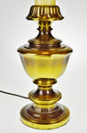 Vintage Brass Stiffel Style Candlestick Table Lamp