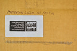 Vintage Framed Hatteras Light in Prism Watercolor by Jack Hebenstreitt - Signed