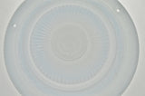 Vintage Molded Glass Ceiling Light Shades - Group of 4