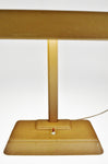 Mid Century Modern Metal Bankers Desk Lamp