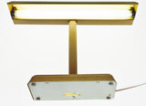Mid Century Modern Metal Bankers Desk Lamp