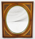 Antique Victorian Paneled Wall Mirror