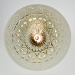 Mid Century Frosted Glass Ceiling Globe