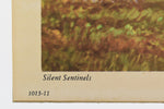 Vintage Framed Thomas Manning Moore "Silent Sentinels" Landscape Print