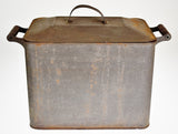 Vintage Metal Lidded Box