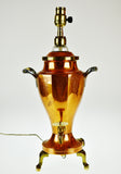 Vintage Copper Landers Frary & Clark Samovar Table Lamp