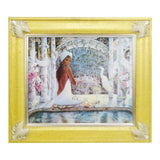 Vintage Framed Lithograph on Canvas Titled Tranquility by Jonnie K.C. Chardonn