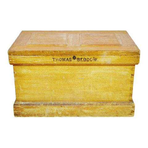 Early Storage Trunk Chest Family Trunk Carpenters Chest