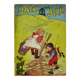 Rare McLoughlin Bros Linen Jack and Jill Children's Book