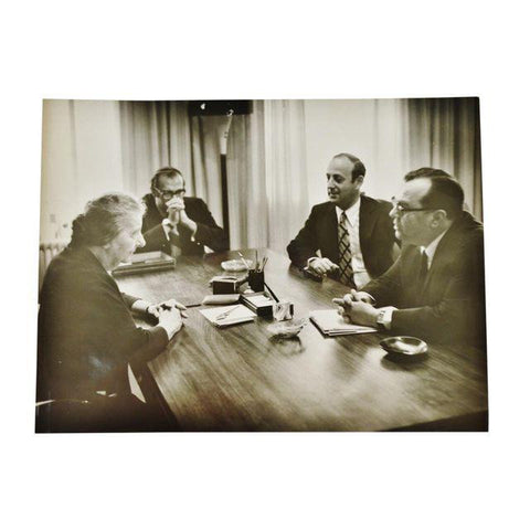 Vintage 1968 Original Photo of Former Israeli Prime Minster Golda Meir