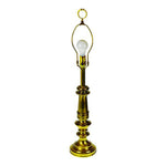 Vintage Brass Stiffel Table Lamp with Decorative Finial